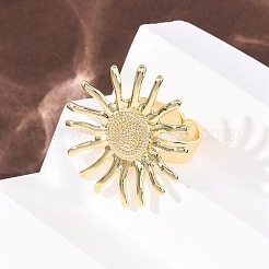 Brass Cuff Open Rings&nbsp;LS-RJEW-Z129-02G-02