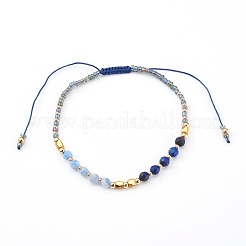 Adjustable Nylon Cord Braided Bead Bracelets&nbsp;BJEW-JB06024