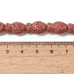 Natural Lava Rock Beads Strands&nbsp;G-U007-01H