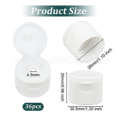 Plastic Flip Bottle Caps&nbsp;FIND-WH0152-707A