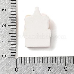 Christmas Bear Theme Opaque Resin Decoden Cabochons&nbsp;RESI-S397-02G