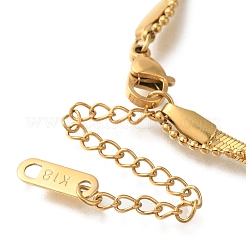 Ion Plating(IP) 304 Stainless Steel Double Layer Necklaces&nbsp;X-NJEW-H037-02G