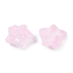 Transparent Spray Paint Glass Beads&nbsp;X1-GLAA-H035-02B