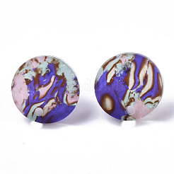 Cellulose Acetate(Resin) Stud Earring Findings&nbsp;KY-R022-015