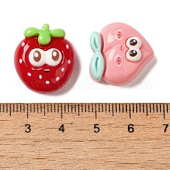 Opaque Resin Funny Big Eye Fruit Decoden Cabochons&nbsp;RESI-H164-06