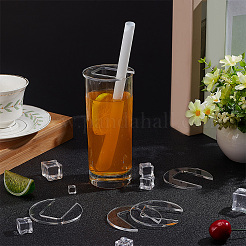 16Pcs Acrylic Blank Tumbler Topper&nbsp;TACR-BC0001-14