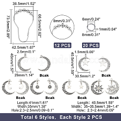 20Pcs Iron Shower Curtain Rings&nbsp;DIY-GA0003-86
