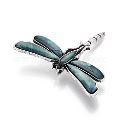 Freshwater Shell Brooches/Pendants&nbsp;SHEL-S275-39B