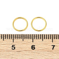 Brass Open Jump Rings&nbsp;J0CP8015