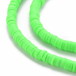 Handmade Polymer Clay Bead Strands&nbsp;CLAY-T002-4mm-43