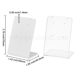 10Pcs 2 Colors Acrylic Earring Display Stands&nbsp;EDIS-PH0001-89