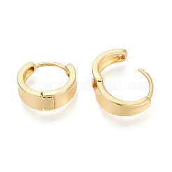 Brass Hoop Earrings&nbsp;EJEW-N063-02G