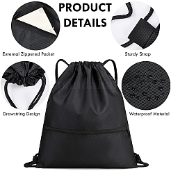 Oxford Cloth Backpacks&nbsp;AJEW-WH20064-23D