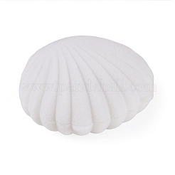 Shell Shaped Velvet Jewelry Storage Boxes&nbsp;VBOX-TADJ0001-02B
