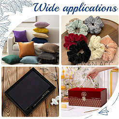 2M Velvet Book Covers&nbsp;DIY-WH0491-88A-02
