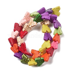 Synthetic Turquoise Beads Strands&nbsp;G-B140-N01