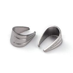 Non-Tarnish 304 Stainless Steel Snap on Bails&nbsp;STAS-H151-06P