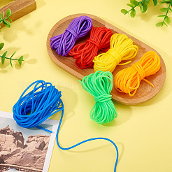 30M 6 Colors Hollow Pipe PVC Tubular Synthetic Rubber Cord&nbsp;RCOR-TA0001-15