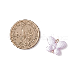 Opaque Acrylic Butterfly Links Connector Charms&nbsp;PALLOY-JF04284-02