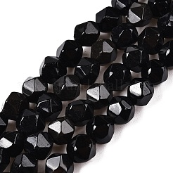 Natural Obsidian Beads Strands&nbsp;G-T138-215