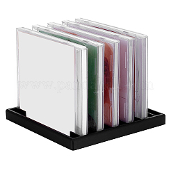 12 Grids Plastic CD Storage Racks&nbsp;AJEW-WH0643-111B