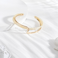 1Pc Brass Resin Cuff Bracelets for Women&nbsp;BJEW-LP0002-26B