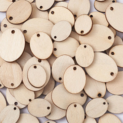 DIY Unfinished Wooden Pendant Earring Making Kits&nbsp;DIY-YS0001-17
