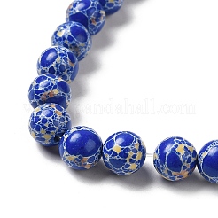 Synthetic Imperial Jasper Dyed Beads Strands&nbsp;G-P507-01A-07