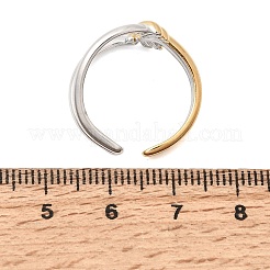 304 Stainless Steel Cuff Open Rings for Women&nbsp;SA-CBA82C8-09GP