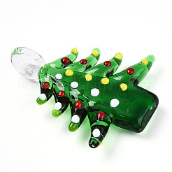 Handmade Lampwork Pendants&nbsp;LAMP-T023-12C