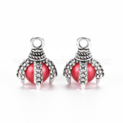 Tibetan Style Alloy Charms&nbsp;PALLOY-S120-249B-RS