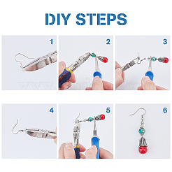 DIY Dangle Earring Making Kits&nbsp;DIY-SC0016-36