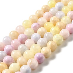 Natural Green Jade Beads Strands&nbsp;G-G757-03-4mm
