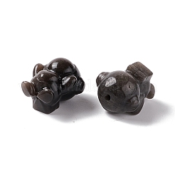 Natural Silver Obsidian Beads&nbsp;G-G859-10