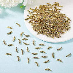 200Pcs Tibetan Style Alloy Fairy Wing Beads&nbsp;TIBEB-GO0001-09