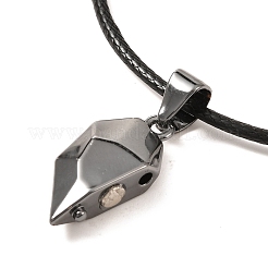 Rack Plating Alloy Heart Pendant Necklaces Sets&nbsp;NJEW-B081-07C