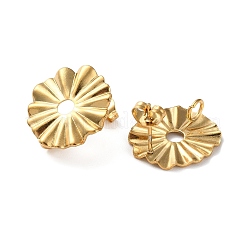 304 Stainless Steel Stud Earring Findings&nbsp;X-STAS-P328-15G