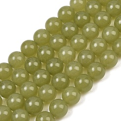 Natural Dyed White Jade Beads Strands&nbsp;GG-CBAEB22-B01-12mm-05