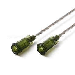 304 Stainless Steel Blunt Tip Dispensing Needle with PP Luer Lock&nbsp;LS-FIND-WH0038-25P