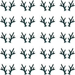 40Pcs Velvet Antler Snowman Hand Branch&nbsp;DOLL-GF0001-07