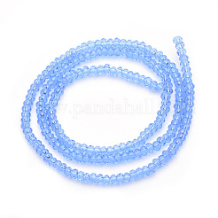 Transparent Glass Beads Strands&nbsp;GLAA-R200-C06