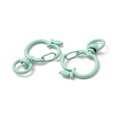 Spray Painted Alloy Swivel Lobster Claw Clasps&nbsp;FIND-A027-04