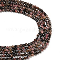 Natural Rhodonite Beads Strands&nbsp;G-C280-B12-6mm