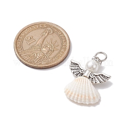 Spiral Shell Pendants&nbsp;PALLOY-JF02591