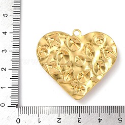 304 Stainless Steel Cubic Zirconia Pendants&nbsp;STAS-Z182-07G-01