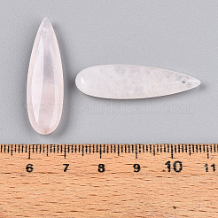 Natural Rose Quartz Pendants&nbsp;G-N348-02C