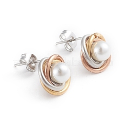 304 Stainless Steel Stud Earrings&nbsp;EJEW-F246-02