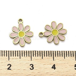 304 Stainless Steel Enamel Charms&nbsp;STAS-L022-016G-01