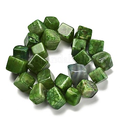 Dyed Natural Agate Beads Strands&nbsp;G-G203-06