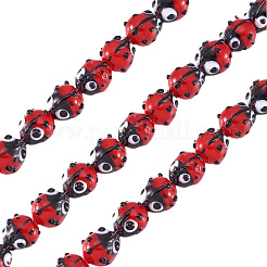 Handmade Lampwork Beads Strands&nbsp;X1-LAMP-TD001-3
